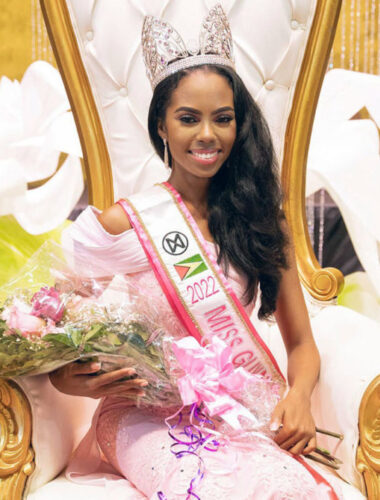 Miss World Guyana 2022 is Andrea King